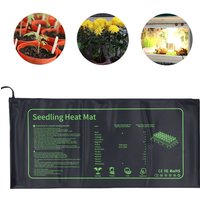 Plant Heat Mat for Plant Starting PVC IPX7 Warm Hydroponic Heating Pad for Greenhouse and Germination Plant Starting Heat Mat