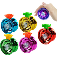 Children Beginners Aluminum Metal Yoyo Ball Professional Competitive Yoyoball High Speed Bearing Magic Yoyo for Kids Gift