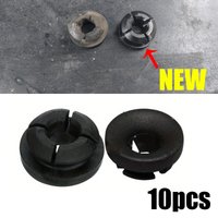 10pcs Plastic Car Hood Bonnet Support Prop Rod Grommet For Nissan Skyline R32 X-Trail T30 Almera Teana Altima Micra Pathfinder