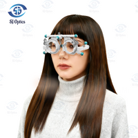 Trial Lens Frame Optical Trial Frame Ophthalmic Made Adjustable Insert 5 Lenses Super Light Optical Instrument International New