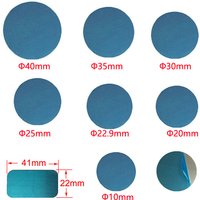 100 stücke 40mm 35mm 30mm 25mm 20mm Metall Platte disk eisen blatt für Magnet handy Halter Für Magnetische Auto Telefon Ständer halter