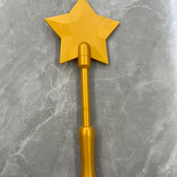 1pc Creative Fun Pentagram Wand Payment Cane, Starlight Wand Non Contact Payment Card Clip, Easy Payment Card Bag, ID Bag