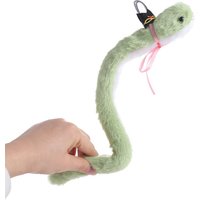 Plush Year of The Snake Plush Toy Little Snake Wrap Around Arm Snake Stuffed Plush Doll Comfort Cartoon Green Snake Animal Doll