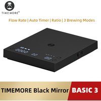 TIMEMORE Basic 3 Black Mirror Pour Over Coffee Scale Espresso Scale,Flow Rate, Auto Timer,Ratio, 3 Brewing Modes, 2kg Capacity image 3