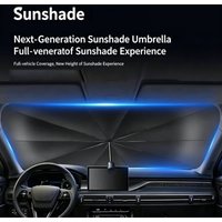 Car Windshield Sunshade Umbrella, Summer Sun Protection, Sunshade for Car Interior Cooling