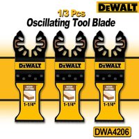 DEWALT 1/3Pc Oscillating Tool Blade Fast Cutting Wood Oscillating Wood W/ Nails Blade Power Tool Accessories DWA4206