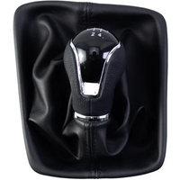 Car Accessories 5/6 Speed Gear Shift Knob for Seat Leon III MK3 2012-2020 LHD with Shifter Level Stick Gaiter Boot Dust Cover