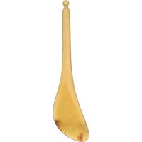 1Pcs Black Cattle Horn Facial Eye Gua Sha Board Massage Tool for Spa Skin Care Pain Relief Hydrating Nourishing Therapy