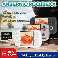 ANBERNIC RGCUBEXX RG CUBEXX Retro Handheld Games Console Video Game Consoles Linux System 3.95 Inch IPS Screen PSP Games Gifts