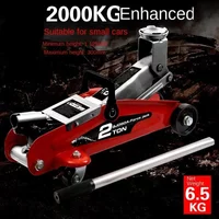 2 Ton Portable Hydraulic Horizontal Jack, Heavy-Duty Steel Floor Jack with Low Profile & Quick Lift for Car SUV Sedan Tire Chang