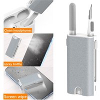 5-in-1 phone screen dust removal cloth, charging port AirPod dust removal sponge stick, earphone cleaning stick, cleaning pen