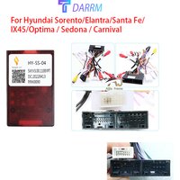 For Hyundai Sorento/Elantra 2012-2014/Santa Fe/IX45 2012/Optima / Sedona / Carnival Android Car Radio Canbus Box HY-SS-04 Cable