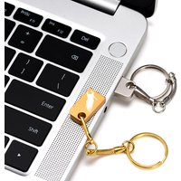 Super Mini USB 2.0 Flash Drive 64GB Free Key Chain Memory Stick Pen Drive 32GB Creative Gift 16GB 8GB Black U Disk for Laptop