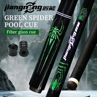 58.4in Spider Carbon Fiber Billiard Pool Cue Stick Unique Beautiful Design Bonus 3/8-8 Joint Protect Case for Competitive Play