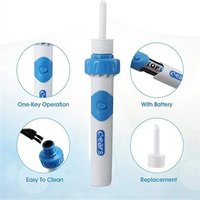 1pcs Portable Automatic Earwax Removal Kit Electric Earwax Vacuum Suction Remover Kit Ear Cleaning Earspoon Ear Wax Removes Tool