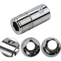 1/4" Square Drive To 1/4" Hex Shank Socket Bits Converter Quick Release Screwdriver Holder Impact Socket Conversion Adapter Tool