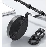 1/3/5m Hook Loop Fastener Cable Organizer Cable Ties Wire Winder Keeper USB Cables Management Protector Earphone Mouse Cord Ties