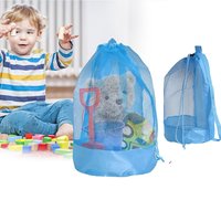 Light Weight Beach Bag Travel Black Student Bags Backpack New Fashion Transparent Backpacks Mesh Backpack for Boys and Girls