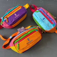 3L Outdoor Sports Cycling Hiking Breast Bag Men's and Women's Bag Crossbody Breast Bag Dopamine Multi-Color