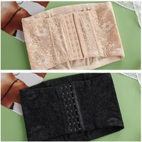 Sweet Abdominal Belt Tummy Control Shapewear Postpartum Corset Waist Trainer Slimming Tummy Control Lace Flower Shapers Workout