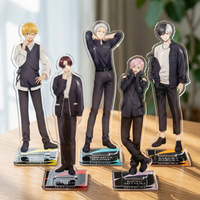 Anime Wind Breaker Figures Sakura Haruka Suo Hayato 15cm Acrylic Stands Mitsuki Kiryu Hajime Umemiya Character Model Gift