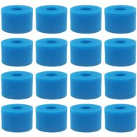 16Pc for Pure Spa Reusable Washable Foam Hot Tub Filter S1 Type