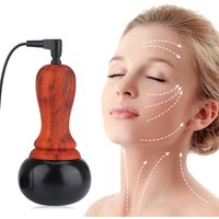 Bianstone Warming Moxibustion Instrument Hot Compress Tuina Tai Chi Ball Home Meridian Hot Stone Guasha Facial Massager 220V