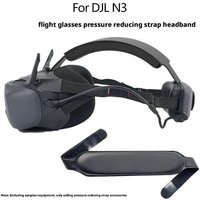 For DJI N3 Flying Eye Lens with Comfortable Adjustable Head and DJI Goggles PU Leather Stress Relieving Pad, Glasses Accessories
