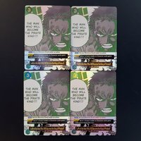 One Piece TCG OPCG English OP12-039 Zoro Event Luffy Will Be The King Of Pirates Textured Foil Card Anime Collectible Cards