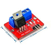 1pcs IRF520 drive module MOS tube field effect tube single-chip microcomputer drive module PWM adjustment