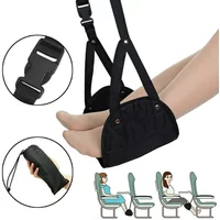 Comfy Hanger Travel Airplane Footrest Hammock Made with Premium Memory Foam Foot Patio Furniture Hanging Chair Swing Camping