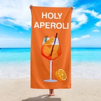 1pc personalized and fashionable beach towel, ultra-fine fiber absorbent beach towel, outdoor vacation swimming beach towel