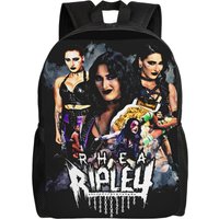 Rhea Ripley vintage Teenage Backpack Sports Student Business Daypack for Men Women College Canvas Bags