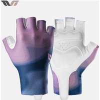 AliExpress ROCKBROS Women Bicycle Gloves Summer Half Finger Cycling Gloves Gel Padded Breathable Shock-absorbing Bike Short Gloves Female