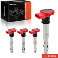 Frankberg 4x Ignition Module Ignition Coil For VW Touareg Audi A4 Avant Cabriolet A5 Sportback A6 Allroad A7 A8 Q5 Q7 R8 Spyder APM5290A