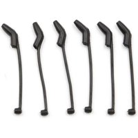 10PCS 26mm/32mm/36mm D Rig Kicker Rubber Anti Entanglement D Rig Aligners Lightweight Currency Fish Hook Sleeve Boat Fishing
