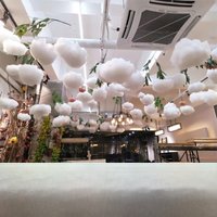 Cloud ape Cotton Decoration Artificial Clouds Hanging Ornaments for Children's Day Nursery Class Decorations Festival Supplies