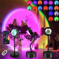 Tuya – lampe de coucher de soleil intelligente, projecteur de coucher de soleil, application Smart Life, lumières Led à distance, décoration de salle, photographie, cadeau d'anniversaire
