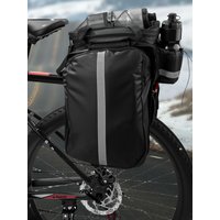 AliExpress OFFBONDAGE Hard Shell Bike Trunk Bag Large Capacity Bike Shoulder Bag Waterproof Bike Rear Seat Rack Bag For MTB Cycling E-Bike