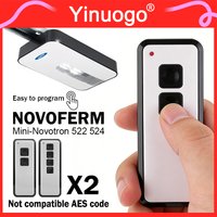 Novoferm Mini-Novotron 522 524 502 MAX43-2 504 MAX43-4 Electric Gate Remote Control 433.92MHz NOVOFERM Remote Control