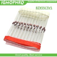 100PCS 0.5W 5.1V BZX55C5V1 1/2W DO-35 Zener Diodes IGMOPNRQ