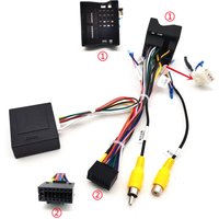 16 Pin to Wiring Harness CANBUS Decoder Box Car Cable Adapter for Peugeot 2008 3008 308 307 Citroen C5 C4 C3