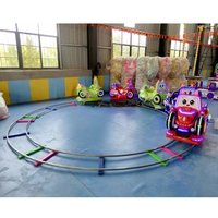 Hot Selling 6-Player Carousel Kiddie Rides Outdoor Amusement Park Game Machine for Sale