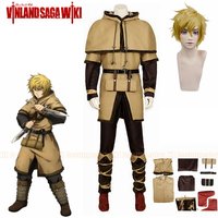 VINLAND SAGA Thorfinn Cosplay costume Carnaval Halloween Christmas party Wig Costume