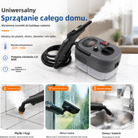 Szklany odkurzacz parowy do kuchni, środek do usuwania tłuszczu, wysokotemperaturowy środek do dezynfekcji dywanów, środek do czyszczenia wanien w łazience Domowe środki czystości przeznaczone do