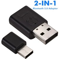2 in 1 USB Bluetooth 5.0 Adapter Bluetooth Transmitter Receiving USB Dongle Bluetooth Audio Adapter Transmitter For Laptop Car