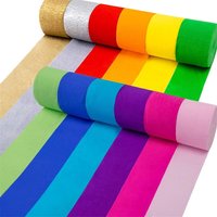 Colorful Paper Streamers for Parties and Decorations Vibrant Color Paper Streamers for Festive Parties, Birthdays, and Event