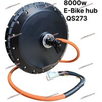 AliExpress NONE 8000W Peak 12KW Electric Car Motorcycle Motor Electric Mountain Bike Modified Hub Motor
