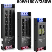 Aluminum DC 12V 24V LED Transformer AC 110V 220V Power Supply Adapter LED Lights Driver Switching Power Supplies 60W 150W 250W