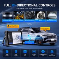 MUCAR 892BT AI Automotive Diagnostic Tool Key Programming TKEY 101 Bi directional ECU Coding Obd2 Scanner CANFD DOIP 35 Resets